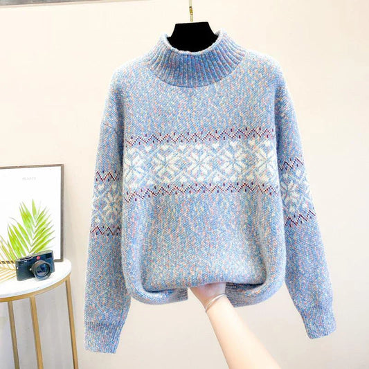 Rosie™ | Snowflake Knit Sweater
