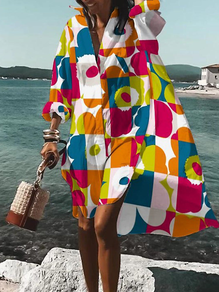Thea | Summer Midi Shirt Dress
