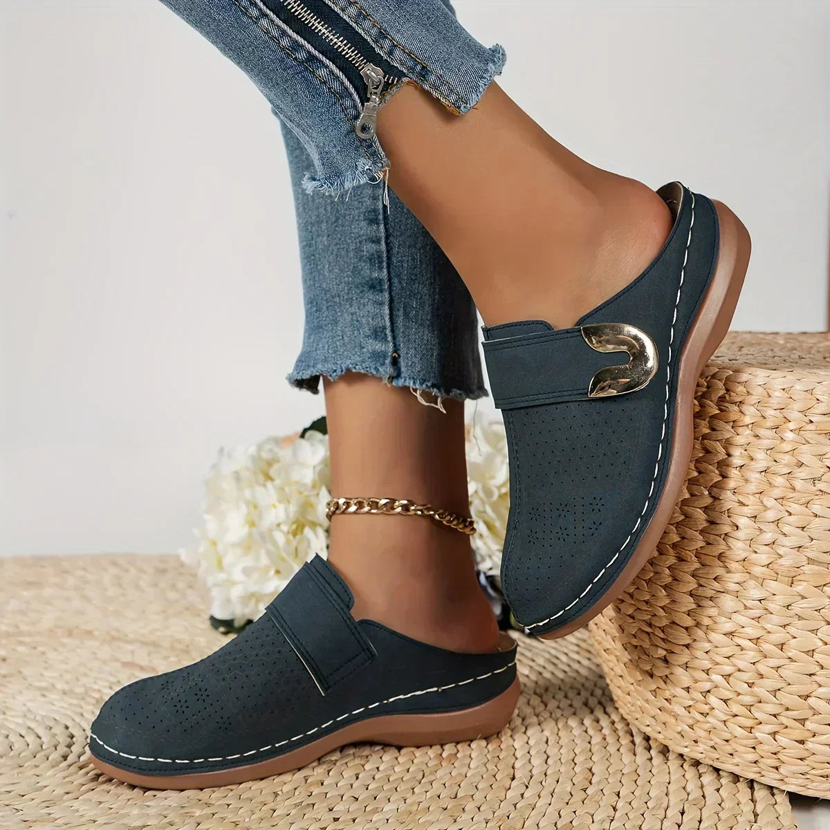 Velma | Women's Adjustable Wedge Sandals