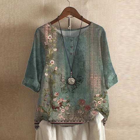 Stacey | Retro-Inspired Blouse