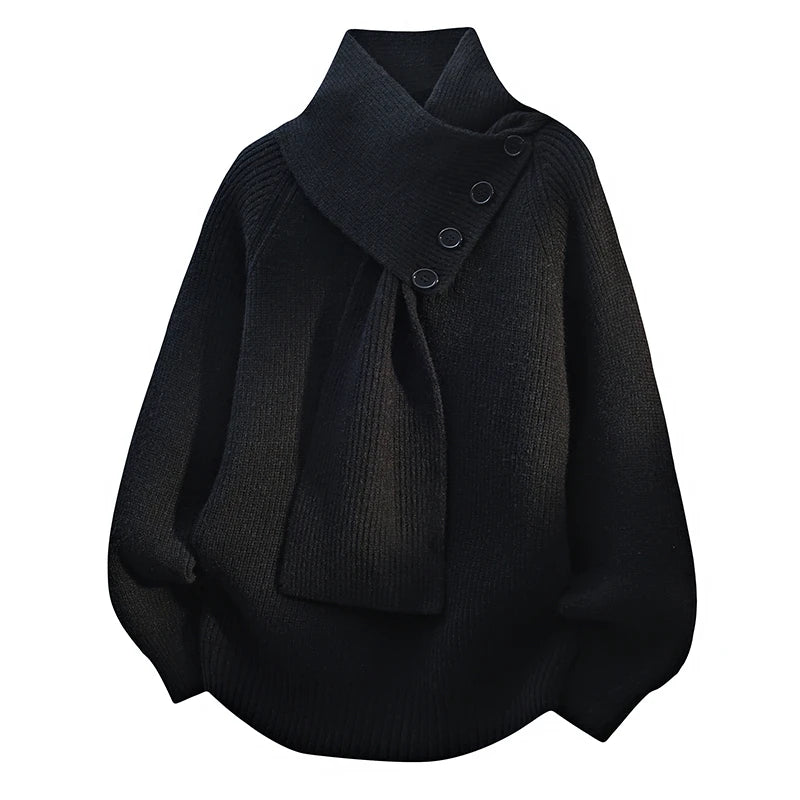 Gwenno | Cosy Scarf-Neck Sweater