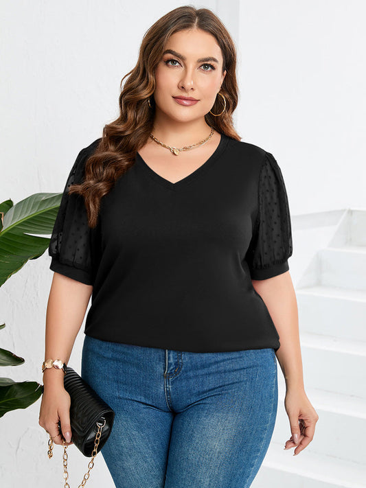 Mackenzie | Elegant V-Neck Top