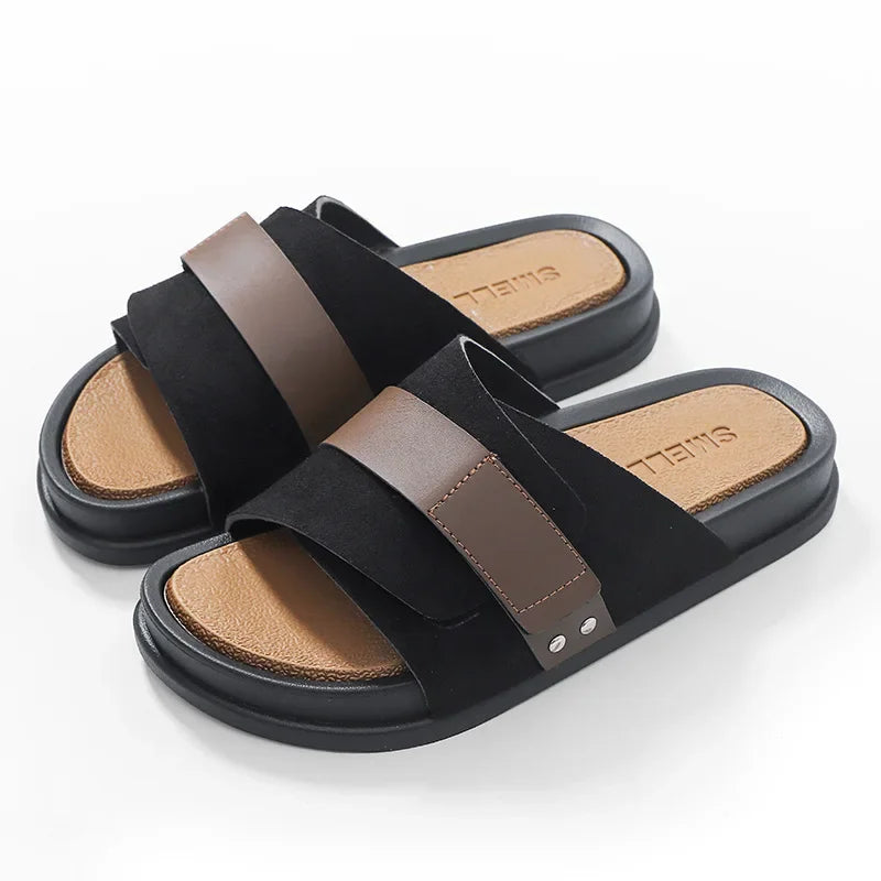 Heather | Women's Cushioned Slides