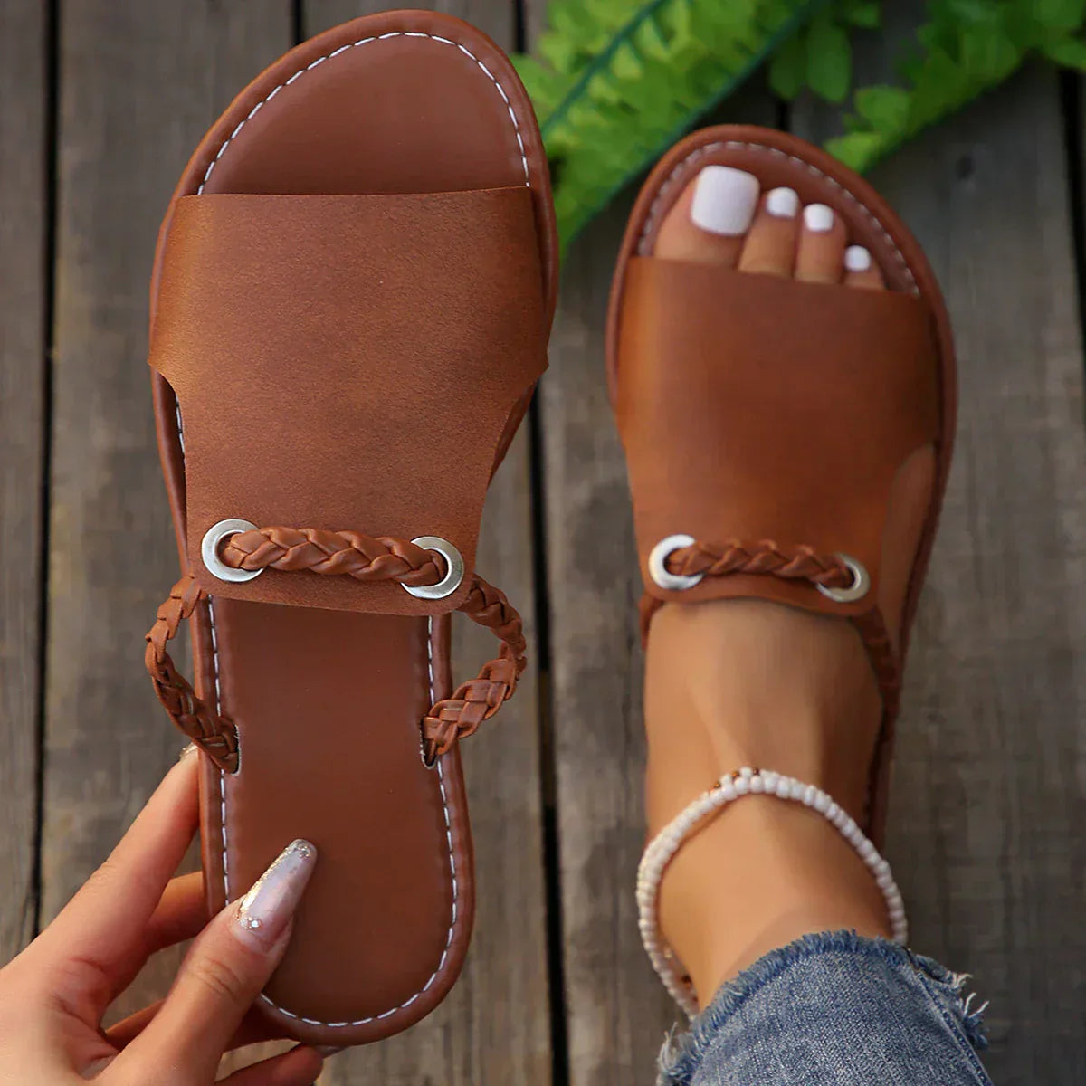 Ruby | Women's Boho Woven Sandals