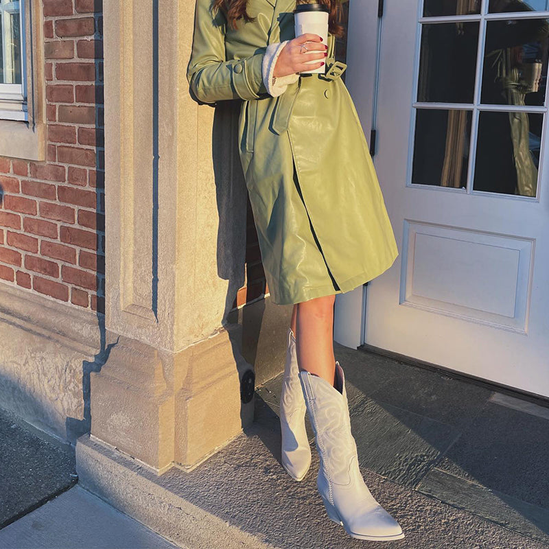 Sydney™ | Elegant Metallic Cowboy Boots