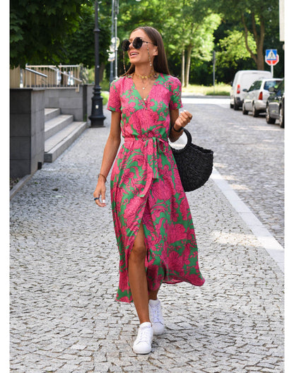 Selena | Effortless Floral Dress