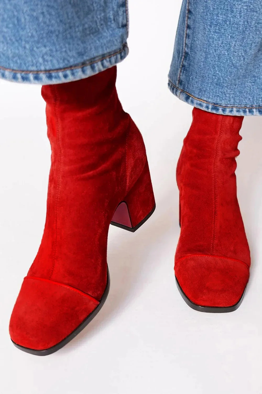 Marguerite2™ | Square toe heeled boots
