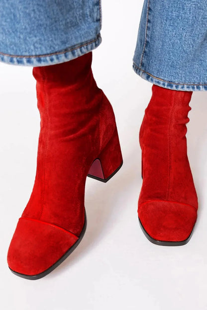 Marguerite2™ | Square toe heeled boots