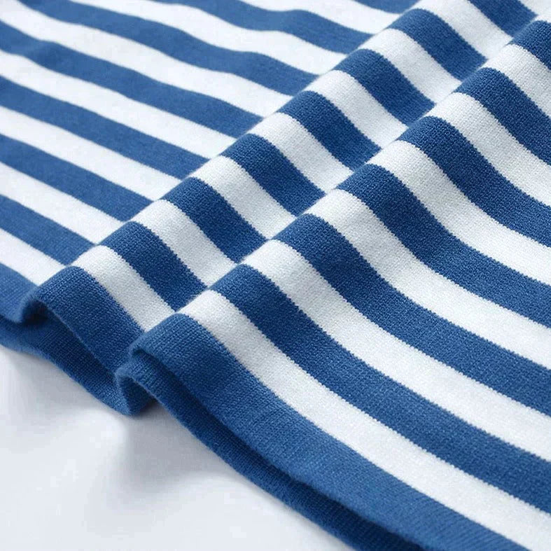 Sue | Elegant Striped Summer T-Shirt