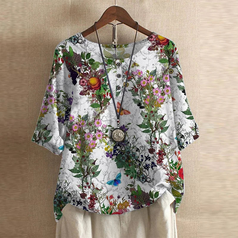 Stacey | Retro-Inspired Blouse