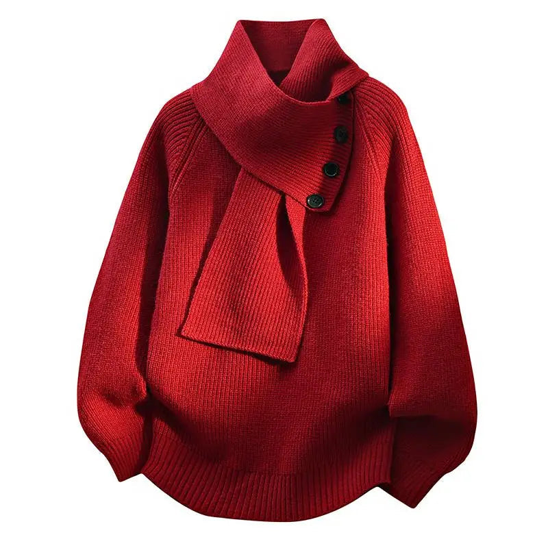 Gwenno | Cosy Scarf-Neck Sweater