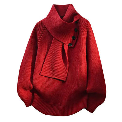 Gwenno | Cosy Scarf-Neck Sweater