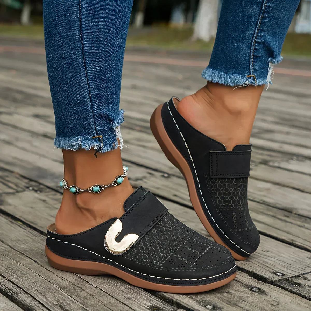 Velma | Women's Adjustable Wedge Sandals