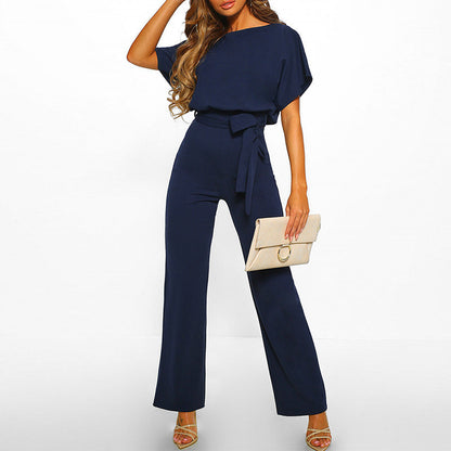 Ellie | Wide-Leg Jumpsuit with Belt