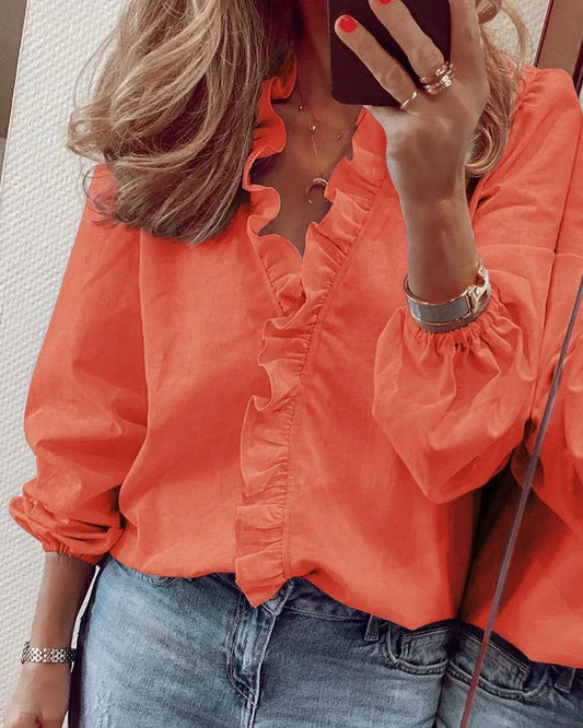 Justice | Feminine Blouse with Playful Ruffles