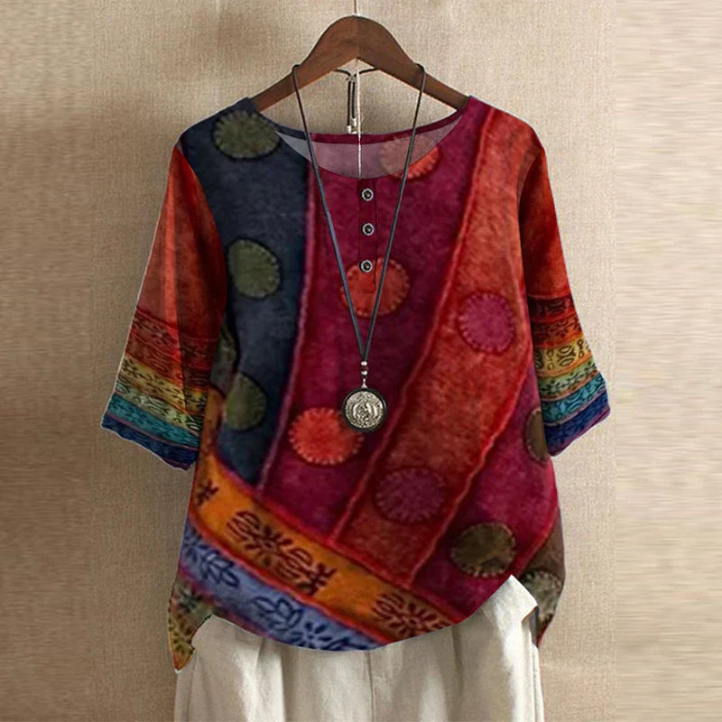 Stacey | Retro-Inspired Blouse