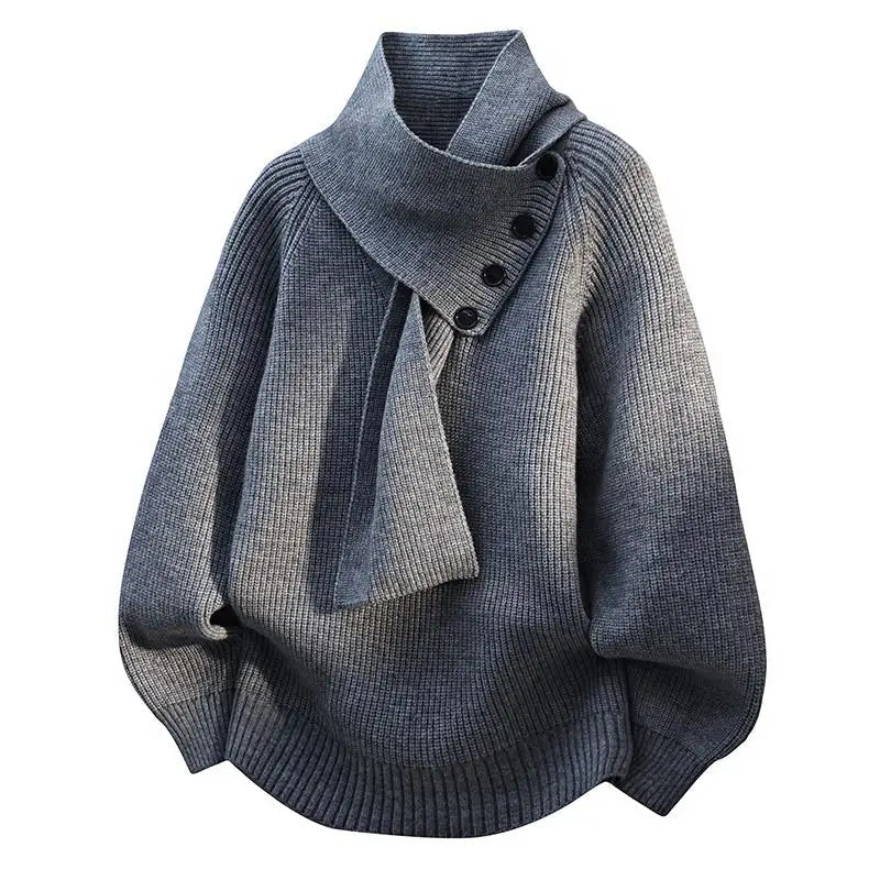Gwenno | Cosy Scarf-Neck Sweater