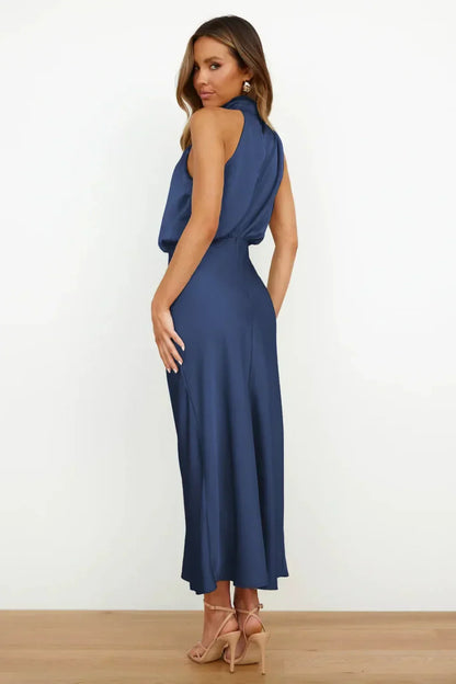 Eimear | Elegant Halter Evening Dress
