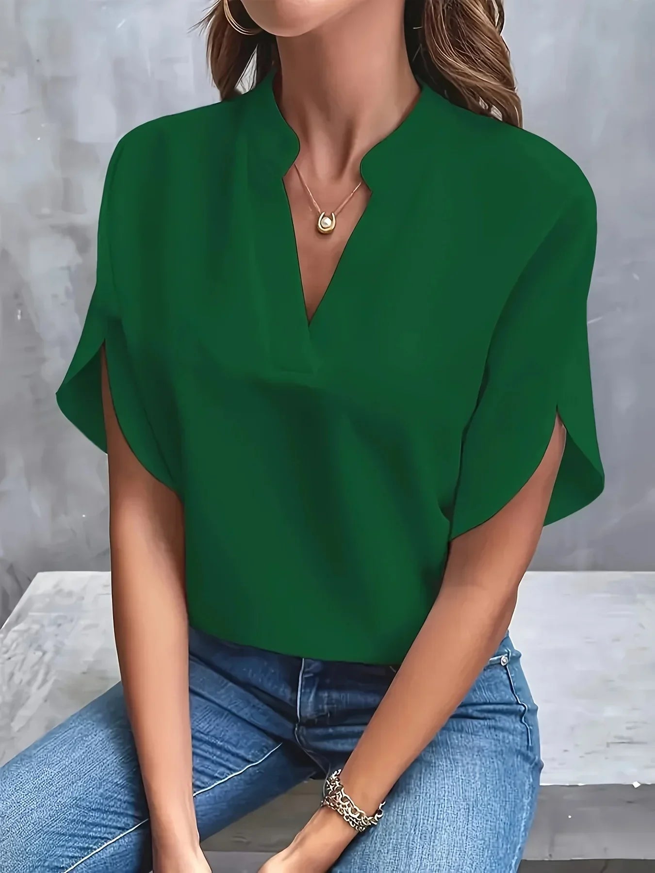 Anya | Sophisticated Blouse with Tailored Design