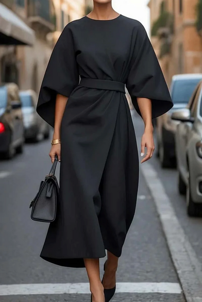 Orinda | Elegant Dress with Lantern Sleeves