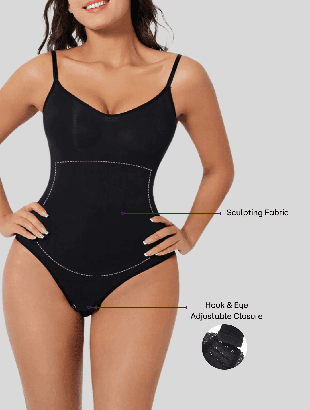 Harriet2™ | Snatched Shapewear Bodysuit