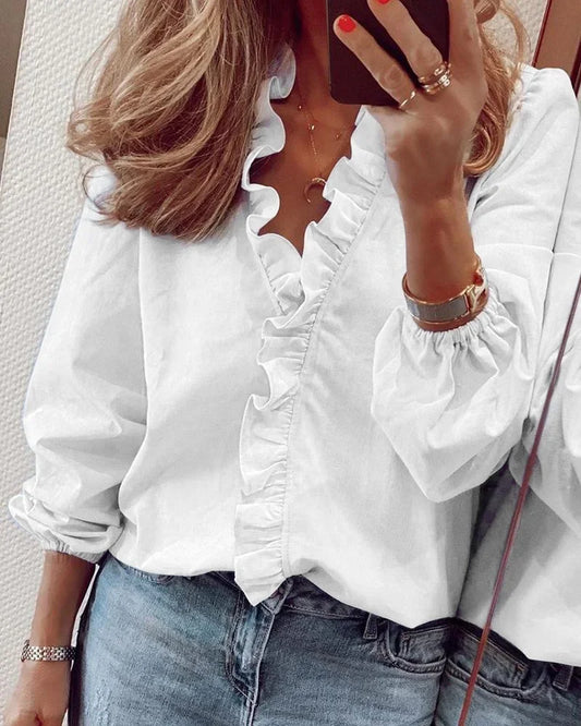 Justice | Feminine Blouse with Playful Ruffles