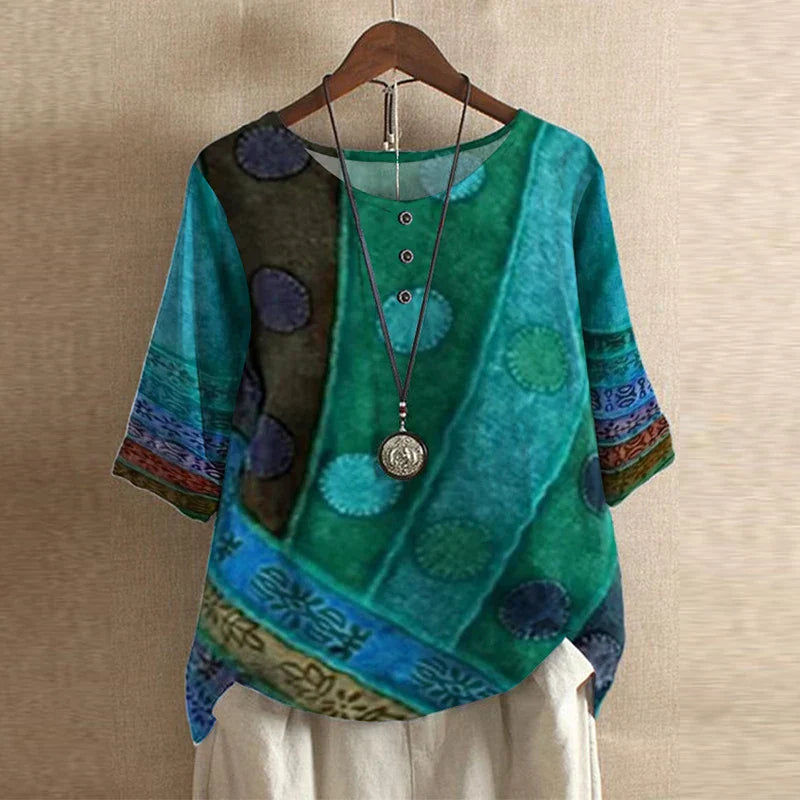 Stacey | Retro-Inspired Blouse