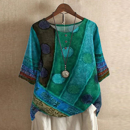 Stacey | Retro-Inspired Blouse