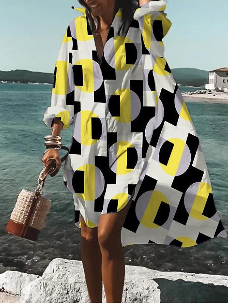 Thea | Summer Midi Shirt Dress