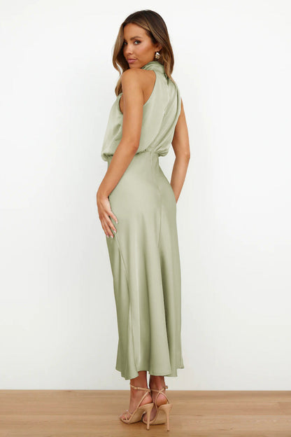 Eimear | Elegant Halter Evening Dress