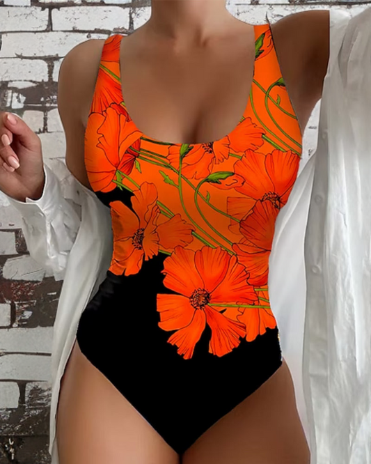 Lauren | Women's Floral Flattering Swimsuit