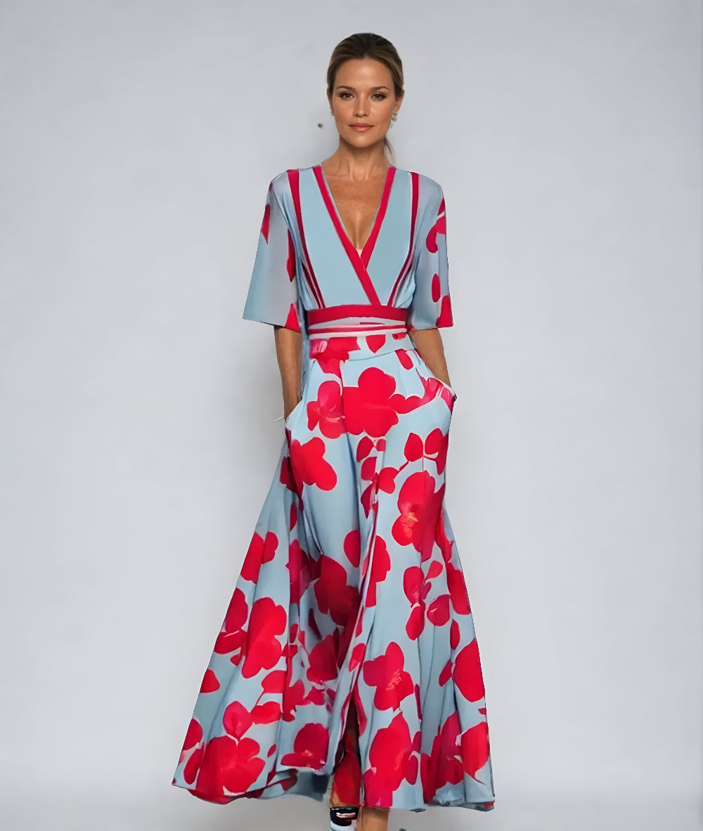 Nuala | Floral Wrap Dress