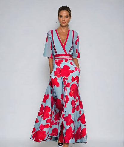 Nuala | Floral Wrap Dress