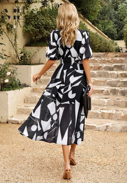 Lydia | Elegant Floral Dress