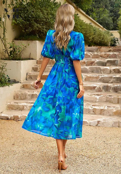Lydia | Elegant Floral Dress