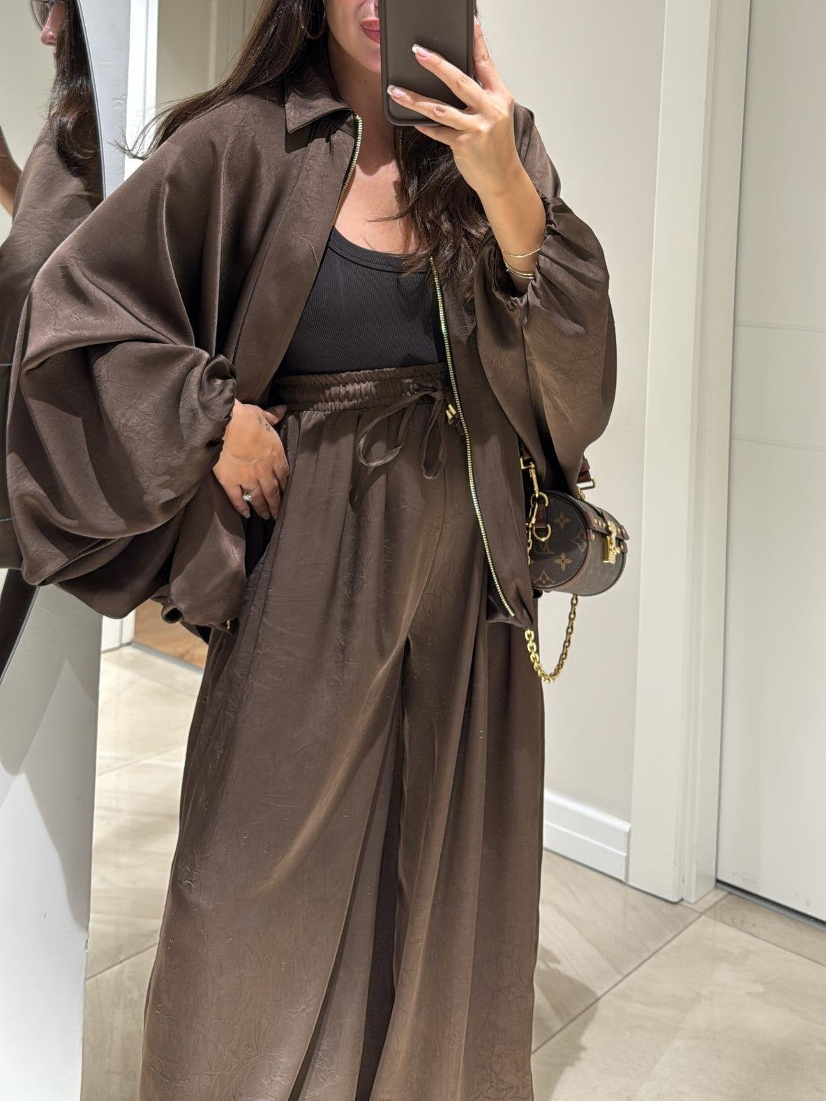 Maribel | Drawstring Pants & Jacket Casual Two-Piece Set