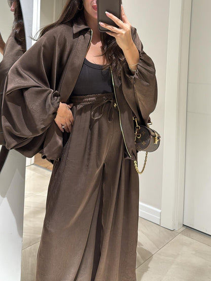 Maribel | Drawstring Pants & Jacket Casual Two-Piece Set