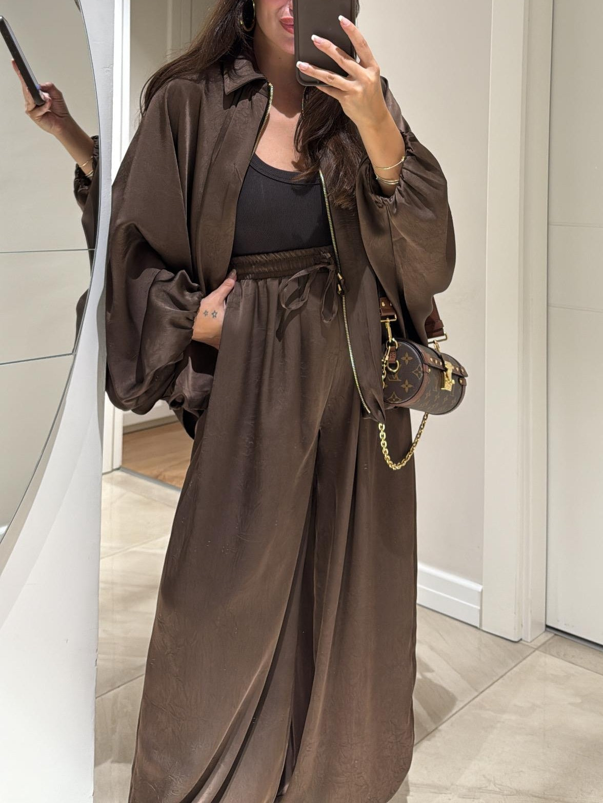 Maribel | Drawstring Pants & Jacket Casual Two-Piece Set