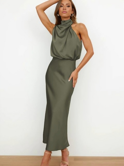 Eimear | Elegant Halter Evening Dress