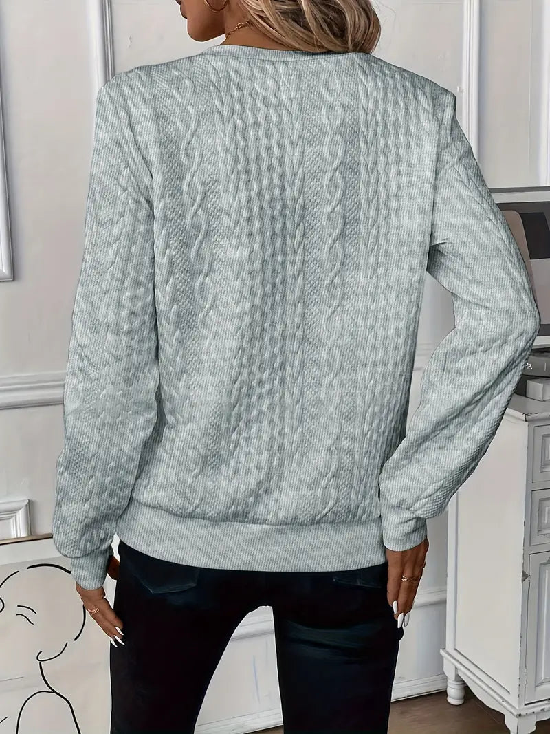 Nadine | Modern Zip-Up Sweater