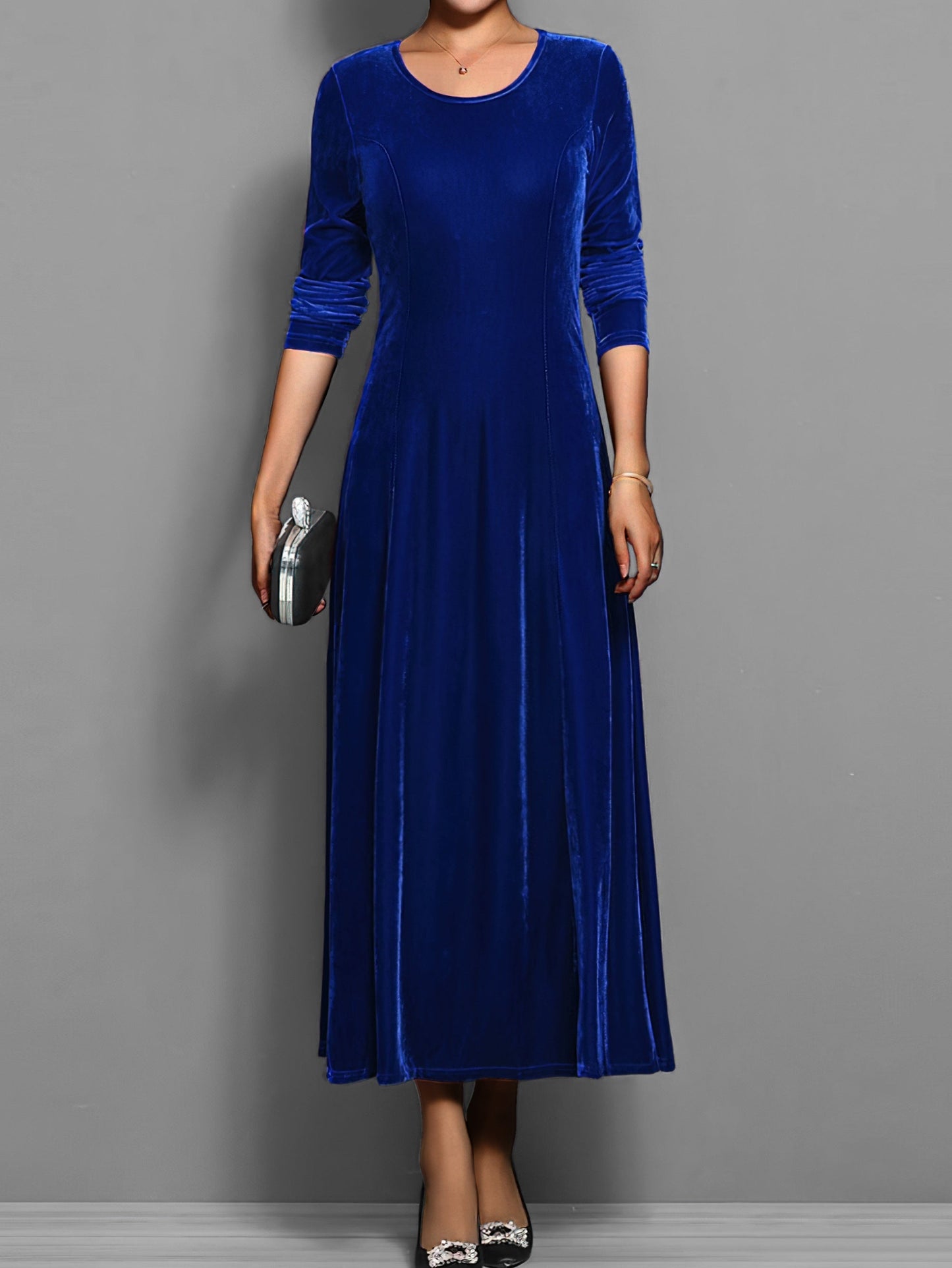 Jacinda | Soft Velvet Dress