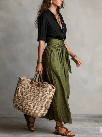 Anastasia | Women's Two Piece Button-Up Set