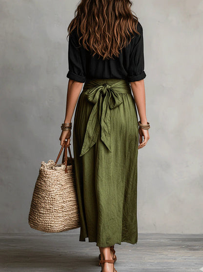 Anastasia | Women's Two Piece Button-Up Set
