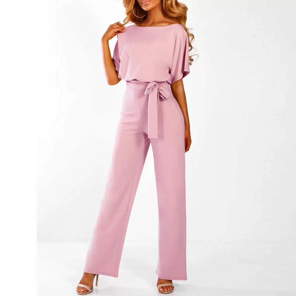 Ellie | Wide-Leg Jumpsuit with Belt