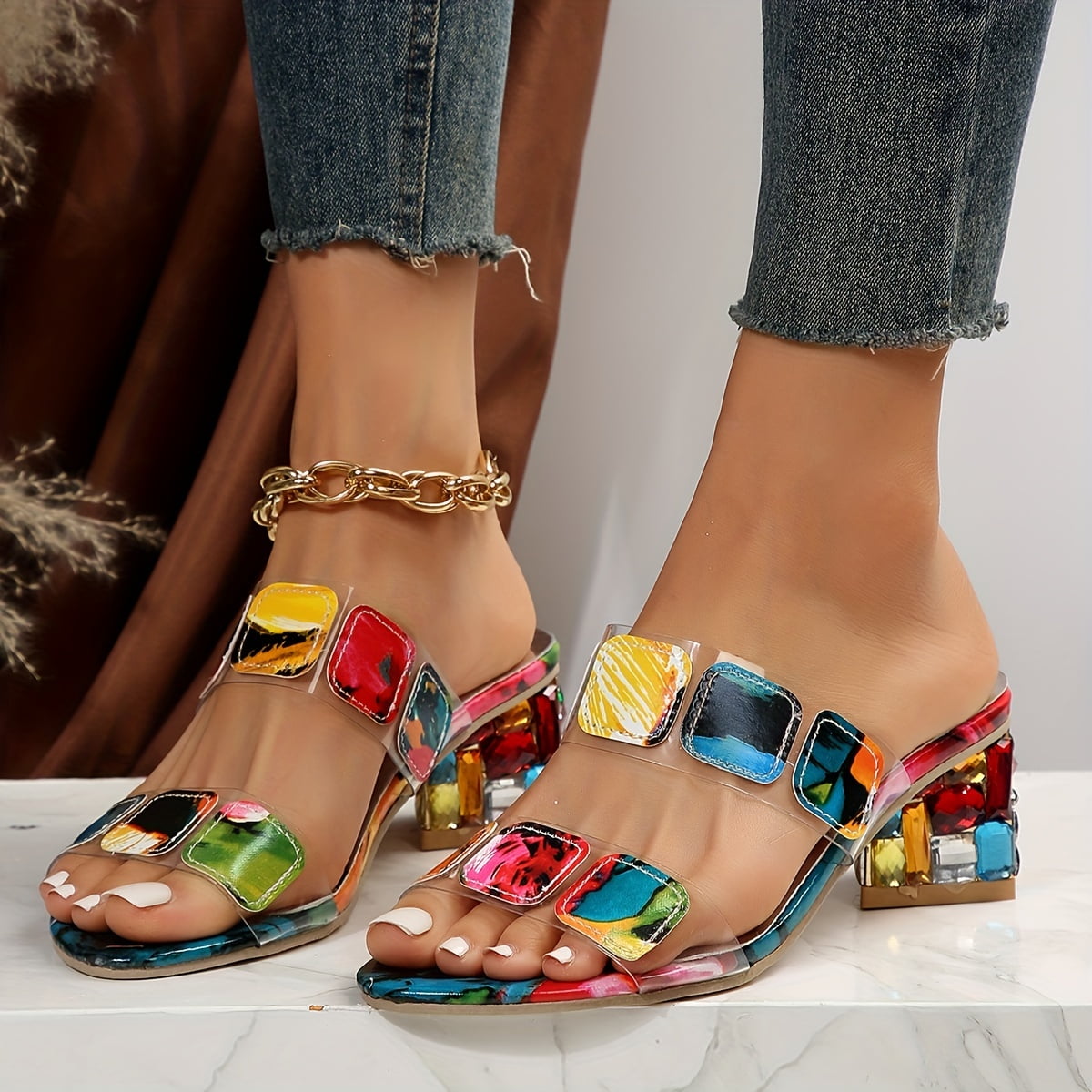 Neve | Colourful Orthopedic Sandals