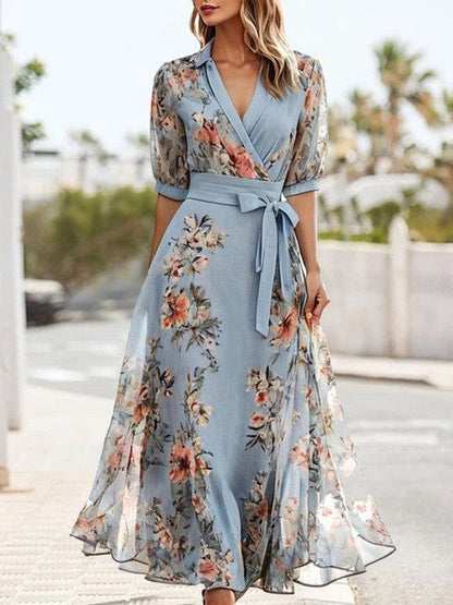 Ingeborg | V-Neck Midi Dress