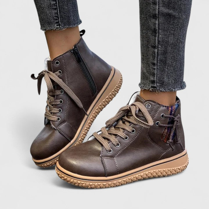 Blodwen | Women's Lace Up Ankle Boots