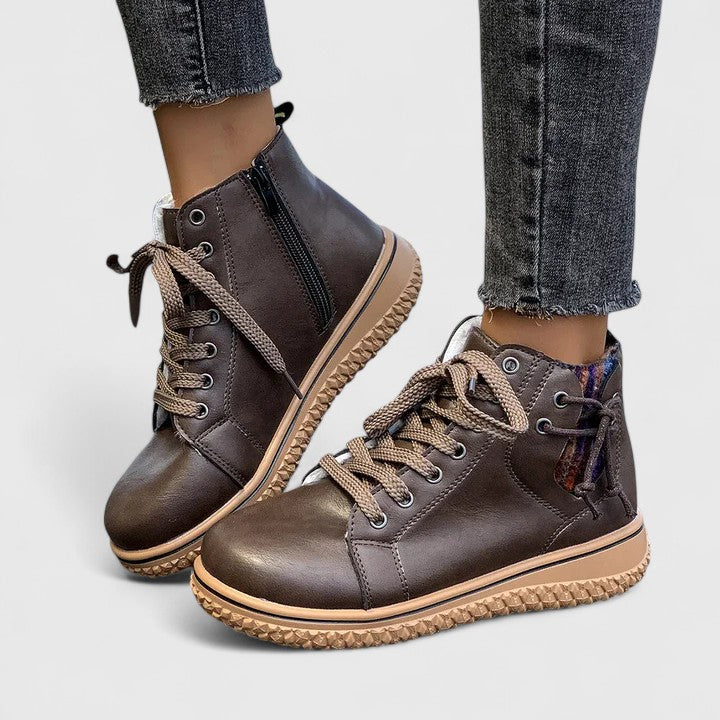 Blodwen | Women's Lace Up Ankle Boots