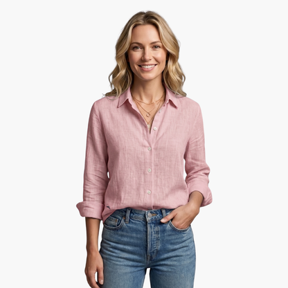Thessaly | Women's Long Sleeve Button Down Shirt