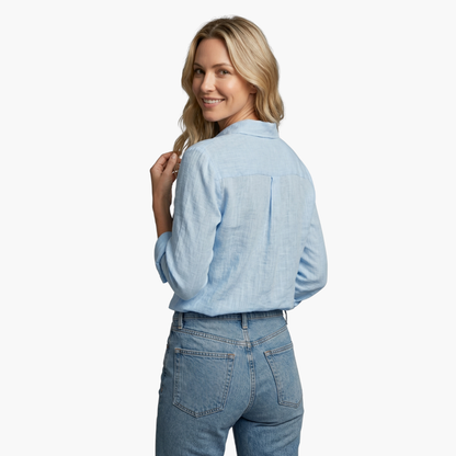 Thessaly | Women's Long Sleeve Button Down Shirt